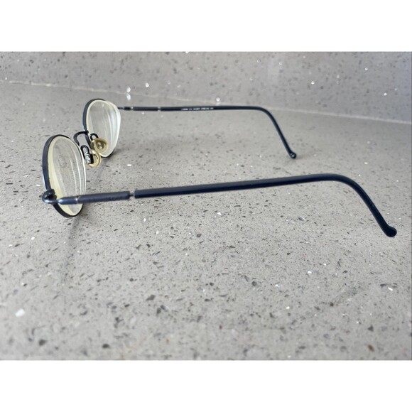 Kenneth Cole Round EYEGLASSES FRAMES ONLY 47-19-130 Caught Steeling 075 blue - Picture 3 of 13